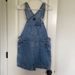 Classic denim overalls